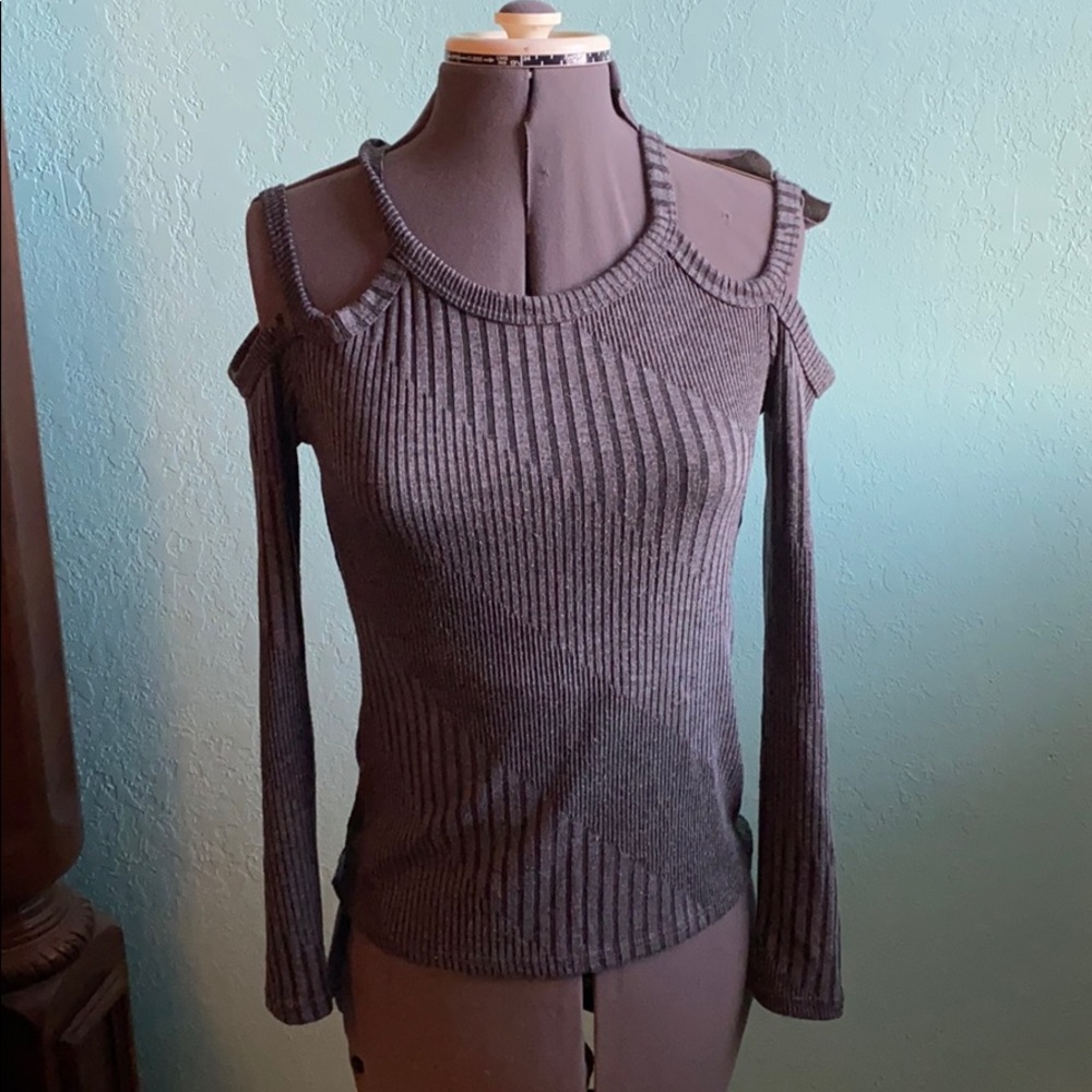 Cold Shoulder Sweater